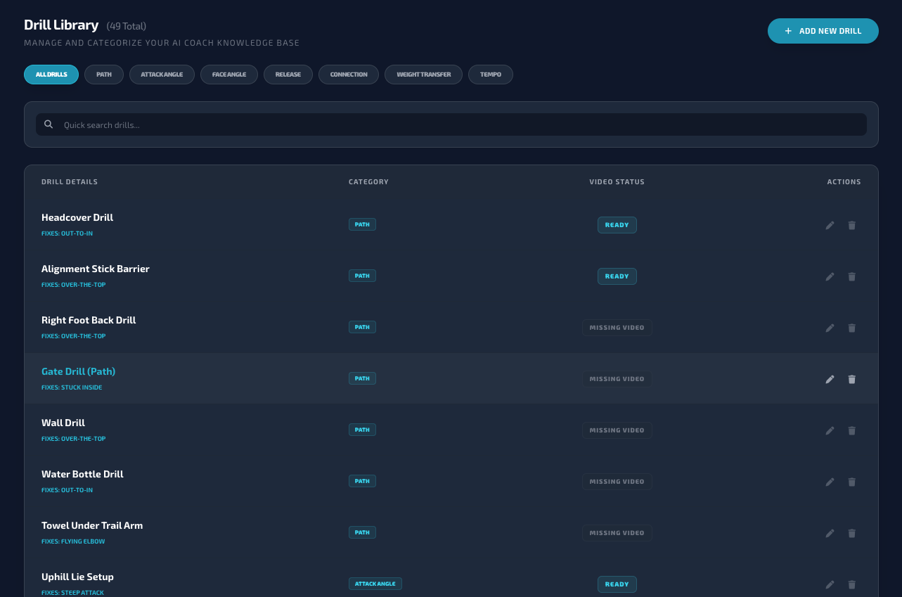 Fault Detection screenshot