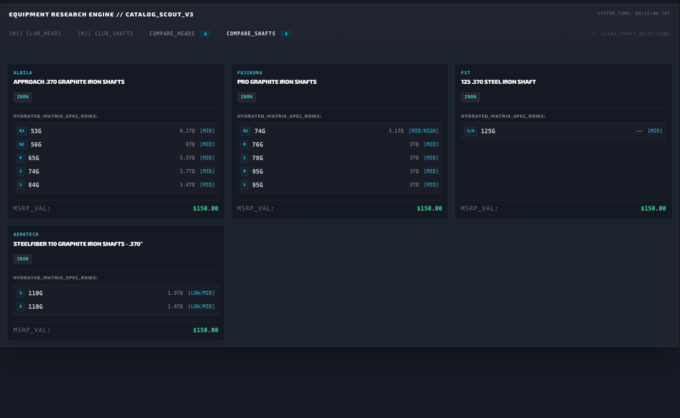 Shaft Curves screenshot
